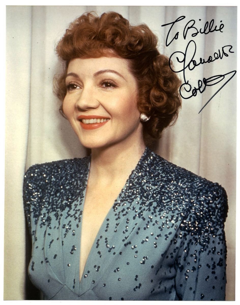 Claudette Colbert